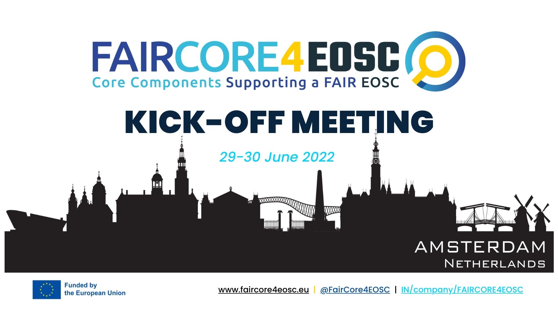 FAIRCORE4EOSC Kick-off Meeting