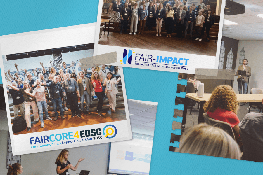 FAIR-IMPACT and FAIRCORE4EOSC
