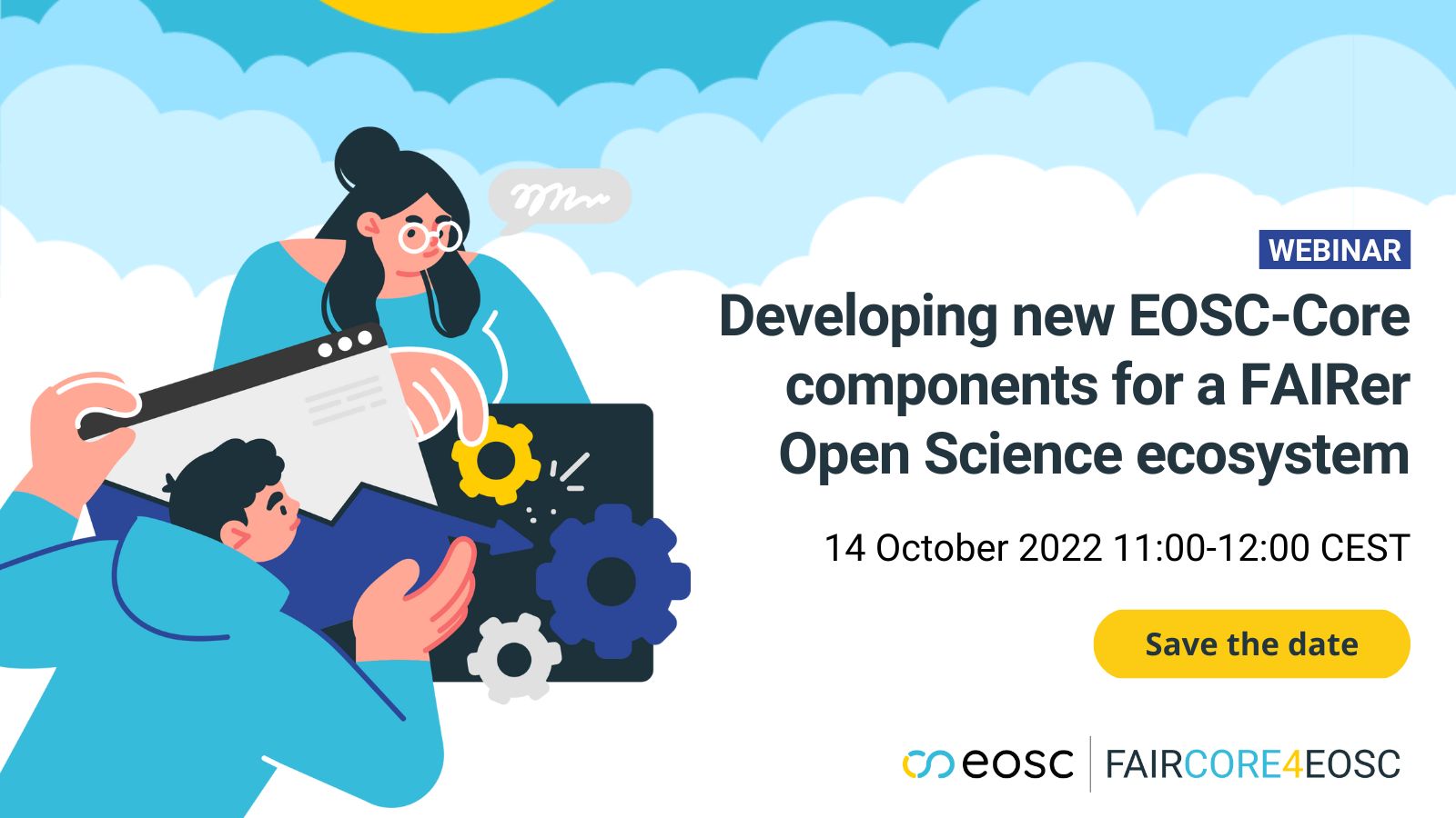 Webinar: Developing new EOSC-Core components for a FAIRer Open Science ecosystem 