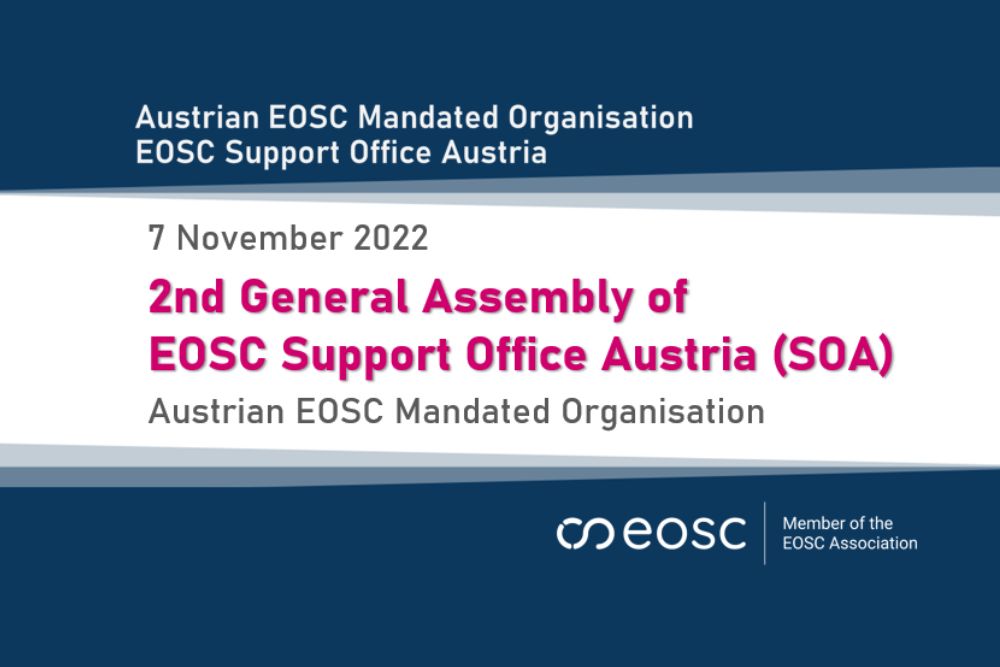 FAIRCORE4EOSC at 2nd GA of the Austrian EOSC Mandated Organisation