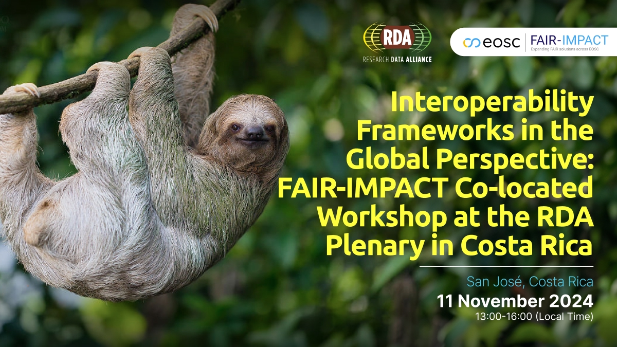 FAIR-IMPACT Co-located Workshop at the RDA Plenary in Costa Rica