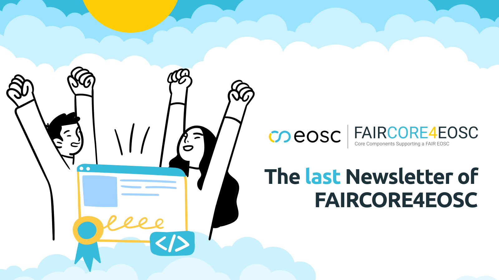 last newsletter banner